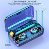 Audífonos Bluetooth 5.0 Con Manos Libres Fralugio Power Bank F9-5C