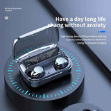 AUDIFONOS BLUETOOTH MANOS LIBRES BQ10 FRALUGIO TRUE WIRELESS