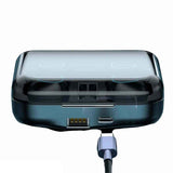 Audifonos Bluetooth Manos Libres Doble Par Hd M22 Fralugio Power Bank