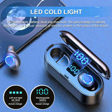 Audífonos Inalámbricos Bluetooth 5.0 F9-8 Fralugio con Power Bank True Wireless