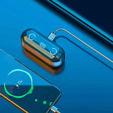 Audífonos Inalámbricos Bluetooth 5.0 F9-8 Fralugio con Power Bank True Wireless