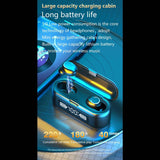 Audífonos Manos Libres Bluetooth 5.0 F9 Ulight Fralugio Power Bank True Wireless