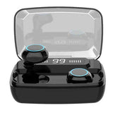 Audífonos Manos Libres Bluetooth 5.0 M11 Fralugio True Wireless con Power Bank