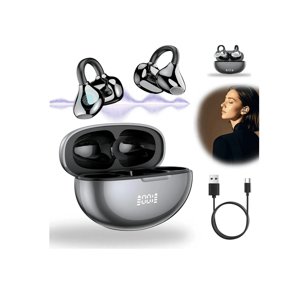 Audífonos Yxg-30 Bluetooth Batería Pantalla Cancelación Ruido Negro - Gadgets y Tecnología en Fralugio México