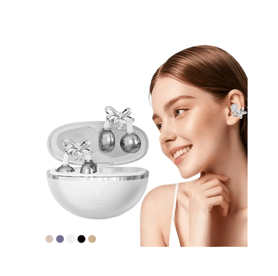 Auriculares Inalámbricos Bluetooth Mariposa Pendiente BLANCO - Gadgets y Tecnología en Fralugio México