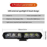 Barra de Luz LED 12V Impermeable para Moto - Gadgets y Tecnología en Fralugio México — imagen 2 de 4