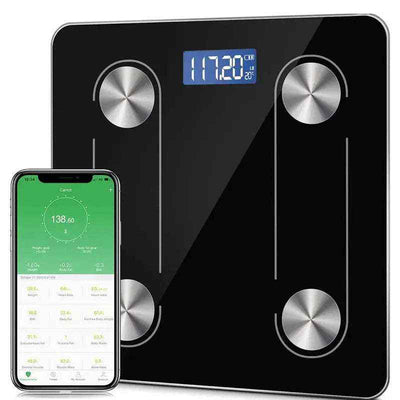 Bascula Bluetooth Minimalista Para Medición de Grasa Corporal IMC - Gadgets y Tecnología en Fralugio México