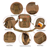 Bolsa Militar Táctica Cruzada Porta Celular Compacta - Gadgets y Tecnología en Fralugio México — imagen 5 de 8