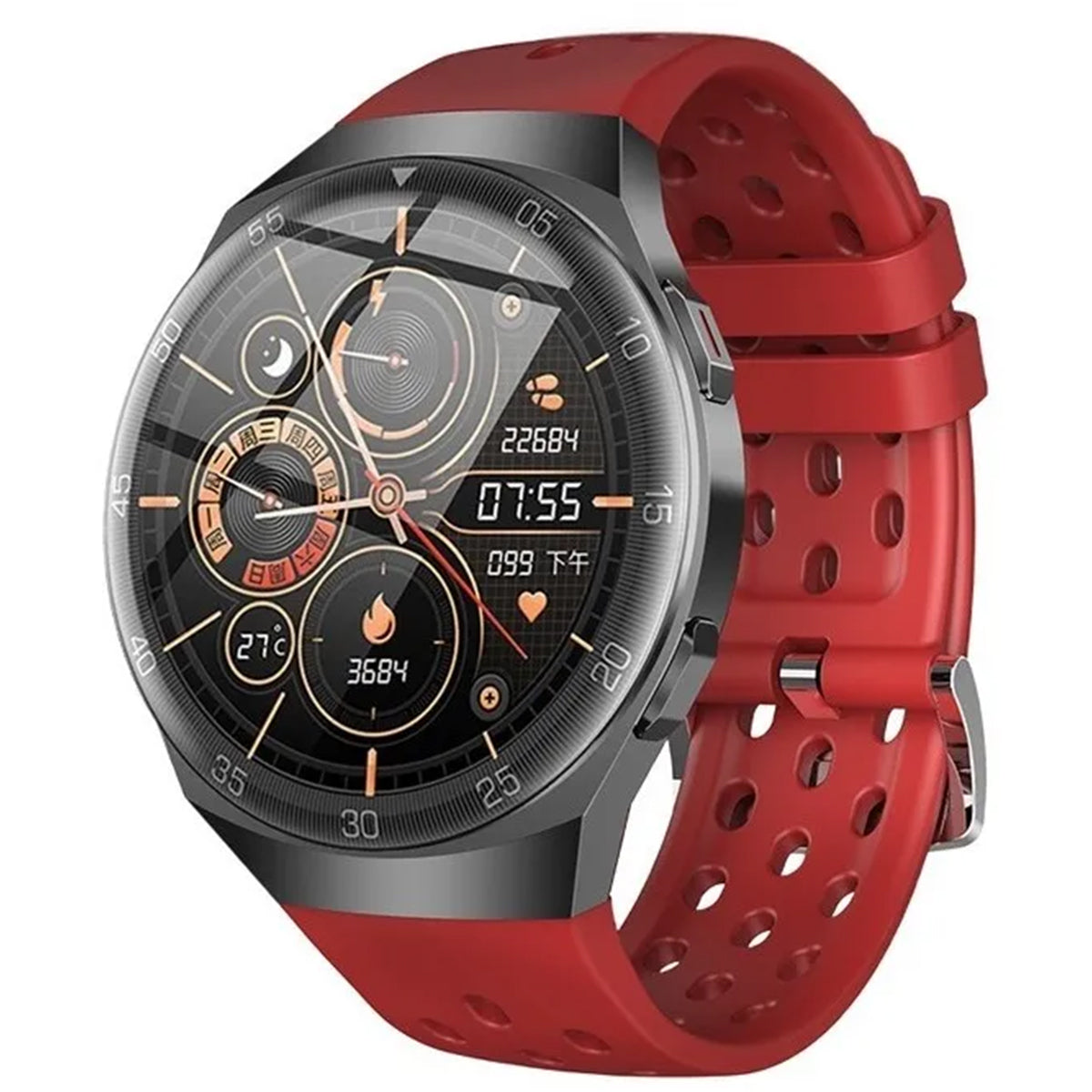 Smartwatch Reloj Inteligente Fralugio Bw0272 De Lujo Touch