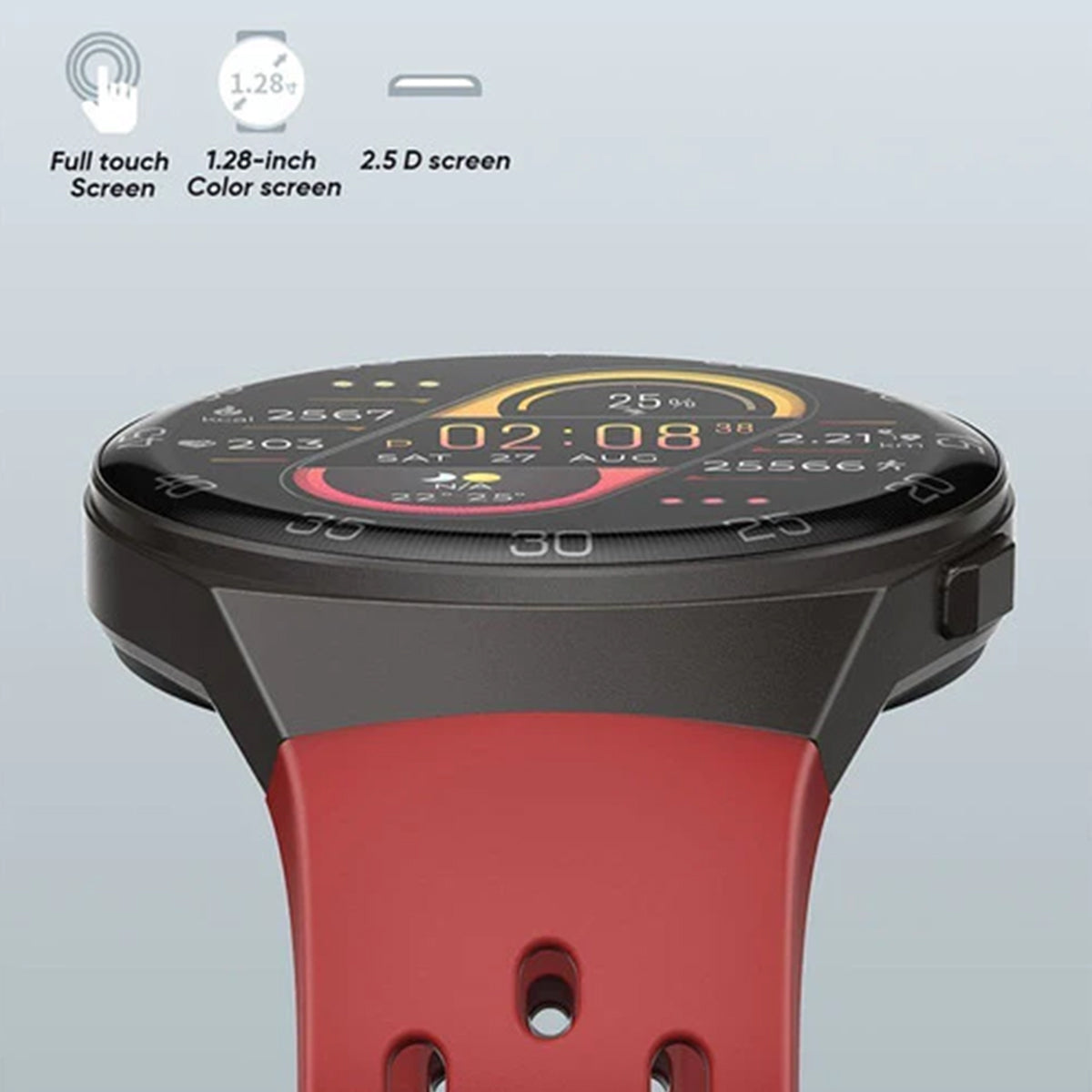 Smartwatch Reloj Inteligente Fralugio Bw0272 De Lujo Touch