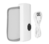 Calentador de biberones portátil USB, 4000 MAh, 6 engranajes, envoltura 360