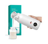 Calentador portátil de biberones y agua 480ml, control inteligente de temperatura, batería de larga duración.