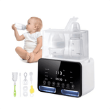 Calentador y Esterilizador de Biberones con Pantalla Táctil y Luz Nocturna WNQ-02