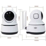 Camara de Seguridad WiFi IP PTZ Full HD 1080 P Fralugio