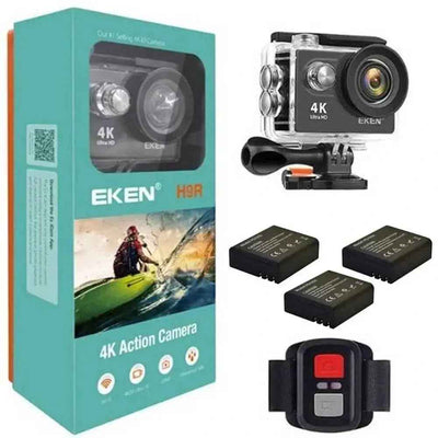 Camara Deportiva de Acción Eken H9R con 3 Baterías de Regalo Original - Gadgets y Tecnología en Fralugio México