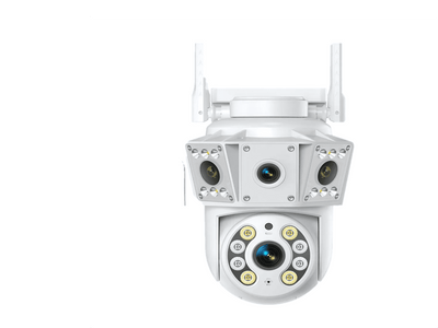 Cámara Seguridad Exterior DQ8 Doble Lente - Gadgets y Tecnología en Fralugio México