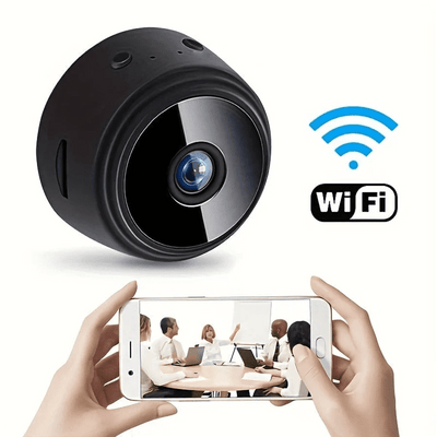 Cámara Web Portátil con Visión Nocturna Infrarroja WiFi - Gadgets y Tecnología en Fralugio México