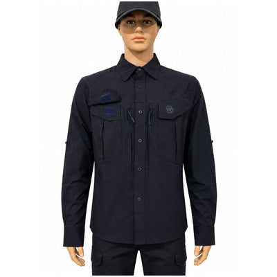 Camisa Táctica Malla Transpirable con Bolsillo de Cierre - Gadgets y Tecnología en Fralugio México