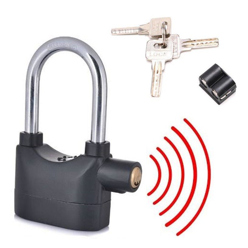 Candado de Alta Seguridad con Alarma 110 dB para Moto y Bici - Gadgets y Tecnología en Fralugio México
