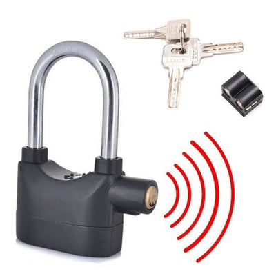 Candado de Alta Seguridad con Alarma 110 dB para Moto y Bici - Gadgets y Tecnología en Fralugio México