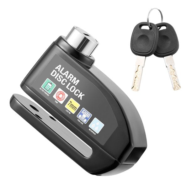 Candado para Moto con Alarma Resistente al Agua - Gadgets y Tecnología en Fralugio México