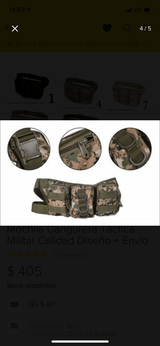 Cangurera Táctica 1.5 Litros para Seguridad Personal - Gadgets y Tecnología en Fralugio México — imagen 2 de 4