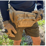 Cangurera Táctica Porte Oculto MOLLE 5.5 Litros - Gadgets y Tecnología en Fralugio México — imagen 8 de 8