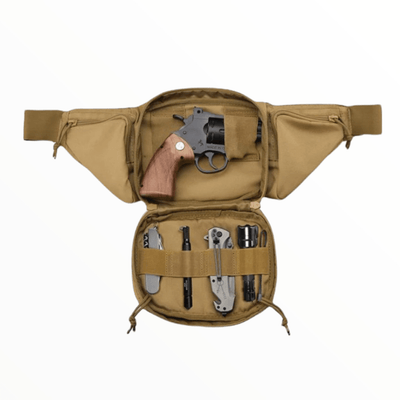 Cangurera Táctica Porte Oculto Sistema MOLLE y Velcro - Gadgets y Tecnología en Fralugio México