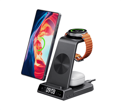 Cargador inalámbrico para Samsung, estación de Carga inalámbrica 3 en 1 para Samsung Galaxy - Gadgets y Tecnología en Fralugio México