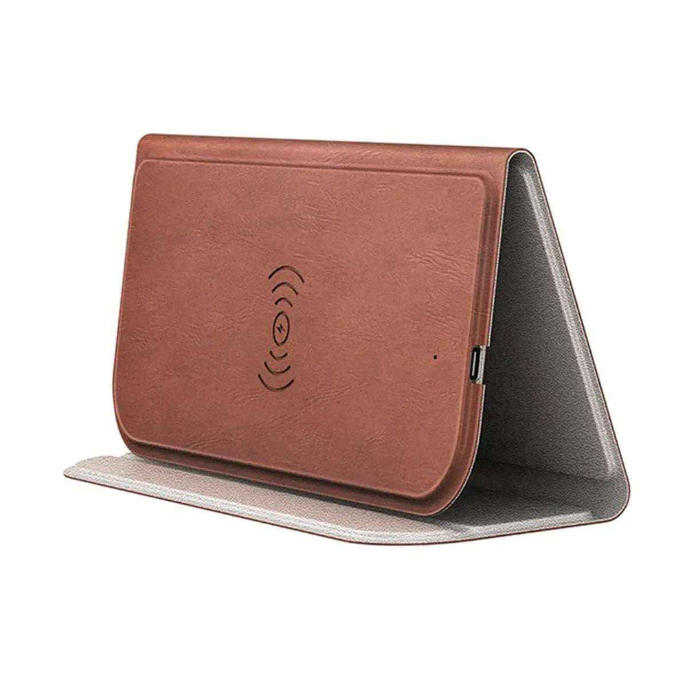 Cargador Qi Estilo Mouse Pad de Inducción Fralugio Carga 15 Watts Máximo