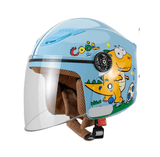 Casco Ajustable Para Niña Y Niño Bici ,Deporte, Moto azul