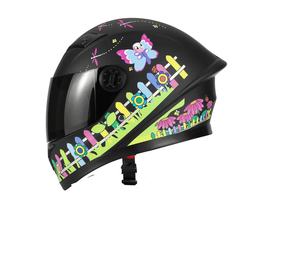 Casco Integral Para Moto de Niño Niña Con Certificado Dot