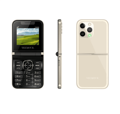 Celular Plegable Y1000 Dual Sim Bluetooth Fm - Gadgets y Tecnología en Fralugio México