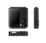 Celular Plegable Y2000 Dual Sim Bluetooth Fm NEGRO