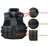 Chaleco Plate Carrier Táctico Estilo Swat Negro - Gadgets y Tecnología en Fralugio México — imagen 4 de 5