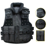Chaleco Plate Carrier Táctico Estilo Swat Negro - Gadgets y Tecnología en Fralugio México — imagen 1 de 5