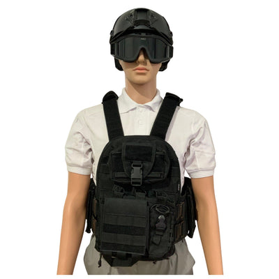 Chaleco Porta Placas Acolchado Rígido MOLLE - Gadgets y Tecnología en Fralugio México