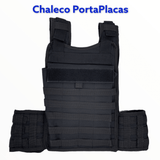 Chaleco Porta Placas Liso Sistema MOLLE Contactel - Gadgets y Tecnología en Fralugio México — imagen 2 de 2