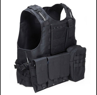 Chaleco Portaplacas Militar Airsoft Oxford 600D - Gadgets y Tecnología en Fralugio México