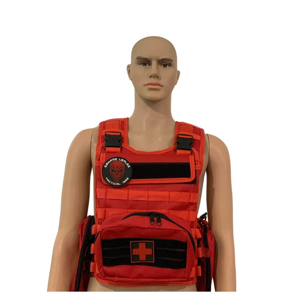 Chaleco Táctico Bombero Alta Visibilidad MOLLE - Gadgets y Tecnología en Fralugio México