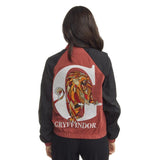 Espalda con bordado del león de Gryffindor