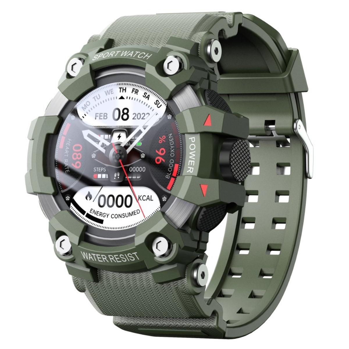Fralugio Smart Watch Reloj Inteligente Deportivo Ct8 Full Hd