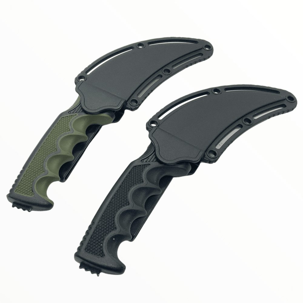 Cuchillo Curvo con Funda Disponible en Varios Estilos - Gadgets y Tecnología en Fralugio México