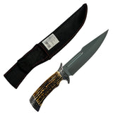 Cuchillo de Caza Bowie 30.5 cm Imitación Asta - Gadgets y Tecnología en Fralugio México — imagen 3 de 3