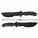 Cuchillo Rambo Hoja Larga y Ancha con Funda - Gadgets y Tecnología en Fralugio México — imagen 2 de 2