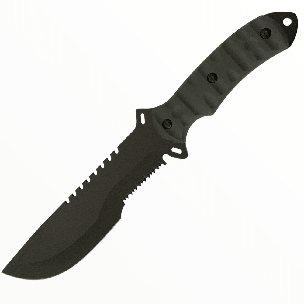 Cuchillo Rambo Hoja Larga y Ancha con Funda - Gadgets y Tecnología en Fralugio México