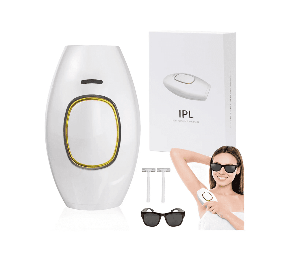 Depiladora Láser Ipl Permanente Para Todo El Cuerpo Indolora Blanco