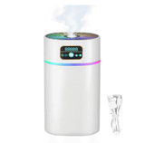 Difusor de aceites esenciales aromas humidicador 1100ml 4 modos de luz USB