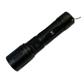 Lámpara LED T180 con zoom ajustable e indicador de nivel de carga — imagen 1 de 2