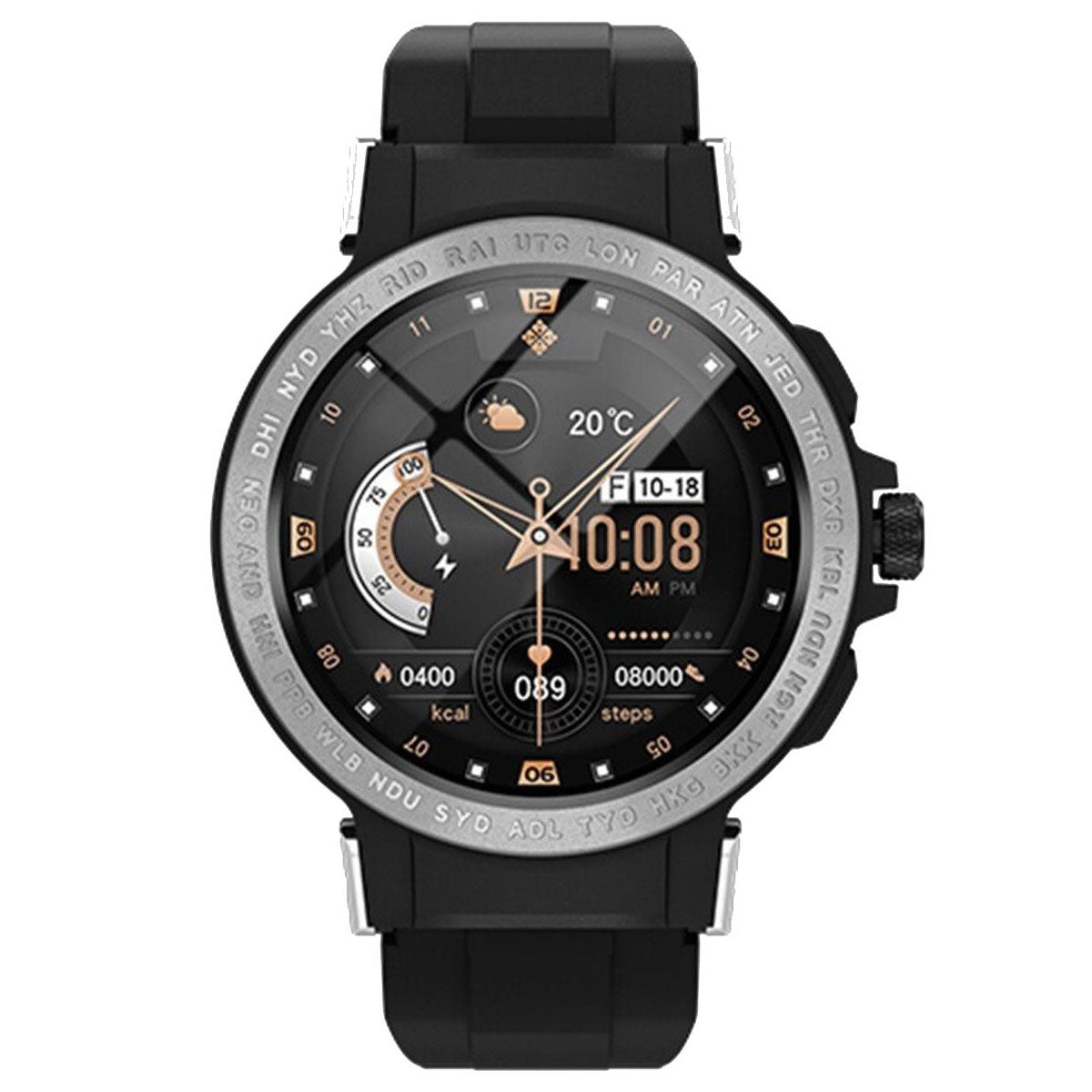 Smart Watch Reloj Inteligente E19 Fralugio Notificaciones Hd